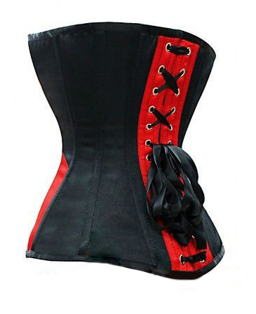 Flag of Germany Steel Boned Overbust Corset